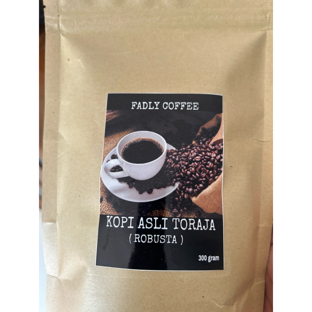 

kopi Toraja - Fadly Coffee (300gram)