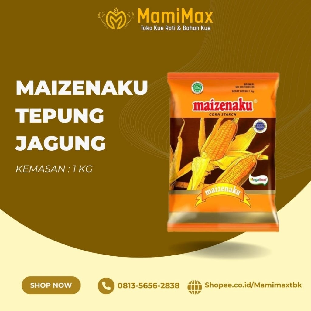 

TEPUNG JAGUNG MAIZENAKU 1 KG