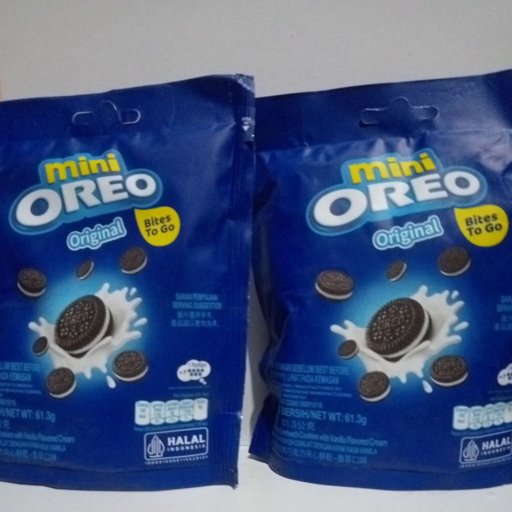 

PROMO Oreo Mini Original Twin Pack 61.3 gr