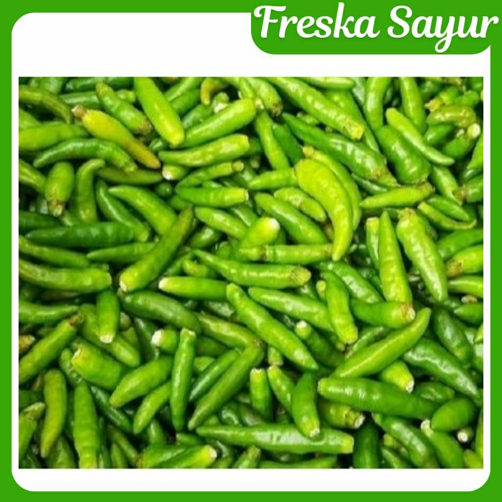 

Cabe Rawit Hijau Petik 250 gr I Cabai Rawit Ijo Petik