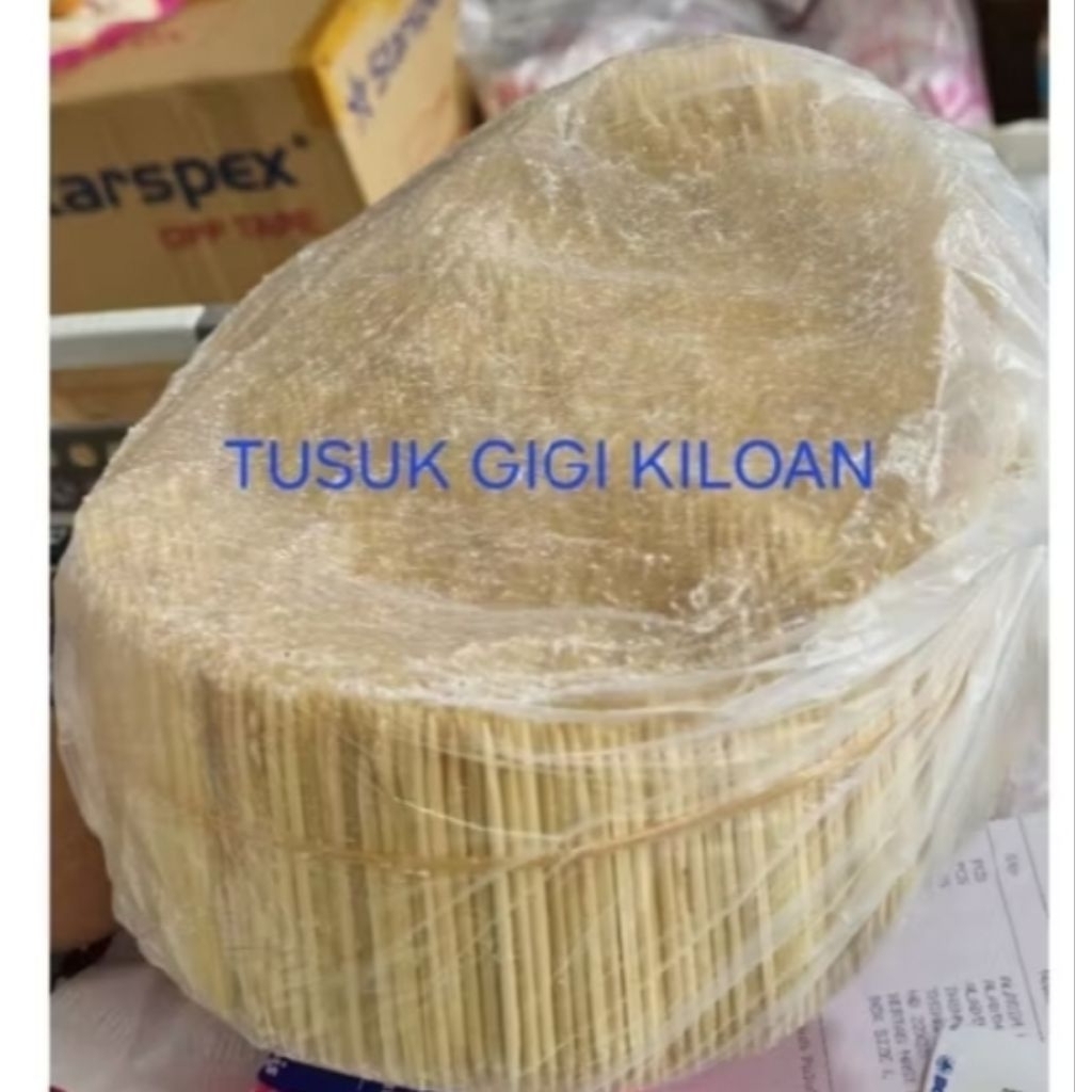 Tusuk Gigi Bambu / Tusuk Gigi Kiloan / Tusuk Gigi 2 Sisi