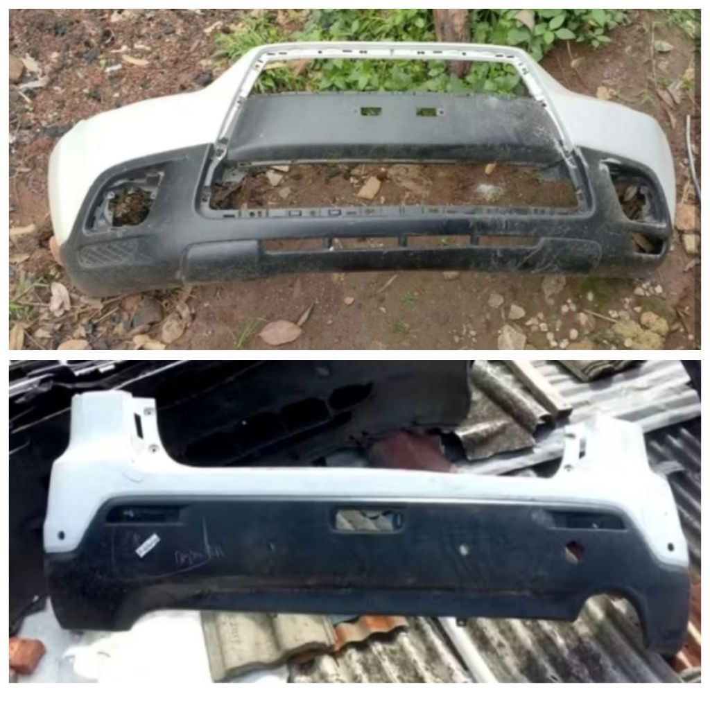 bemper depan belakang outlander sport 2012