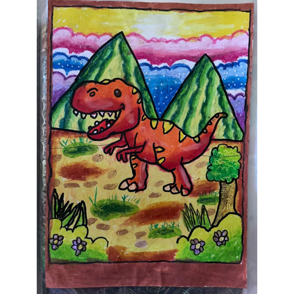 

Gambar Lukisan Crayon Dino