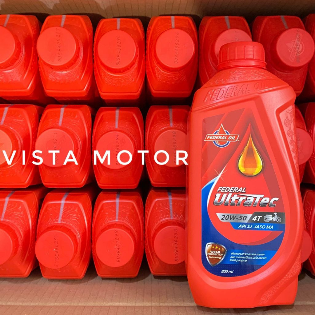 1 DUS Federal Ultratec 0.8 Merah Oren NEW