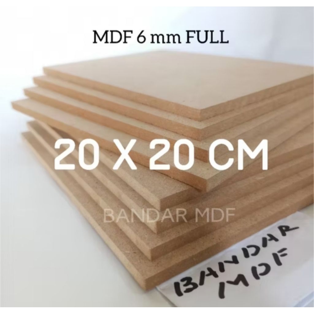 

papan mdf tebal 6 ml uk 20×20cm
