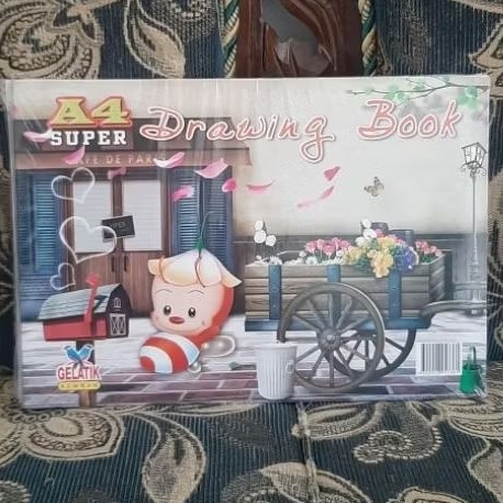 

Buku Gambar Gelatik Kembar Drawing Book A4 (1 Pack) Isi 10 pcs