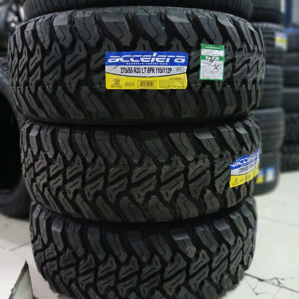 ban mobil ragi kasar ukuran 275 55 r20 accelera mt produksi tebaru ban mobil 275/55 r20