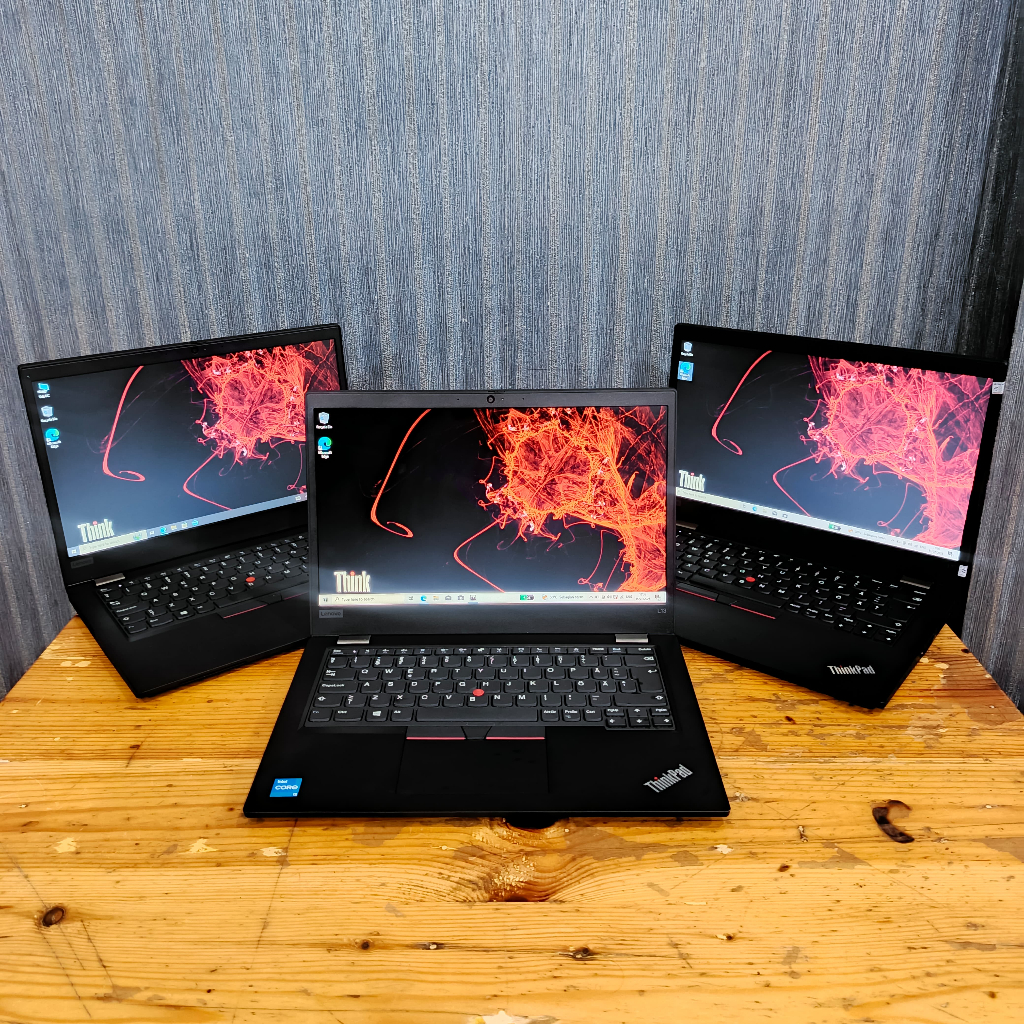 LAPTOP SECOND Lenovo Thinkpad L13, Core i3 - 1115G4, Gen 11Th, Ram 8/128Gb Black