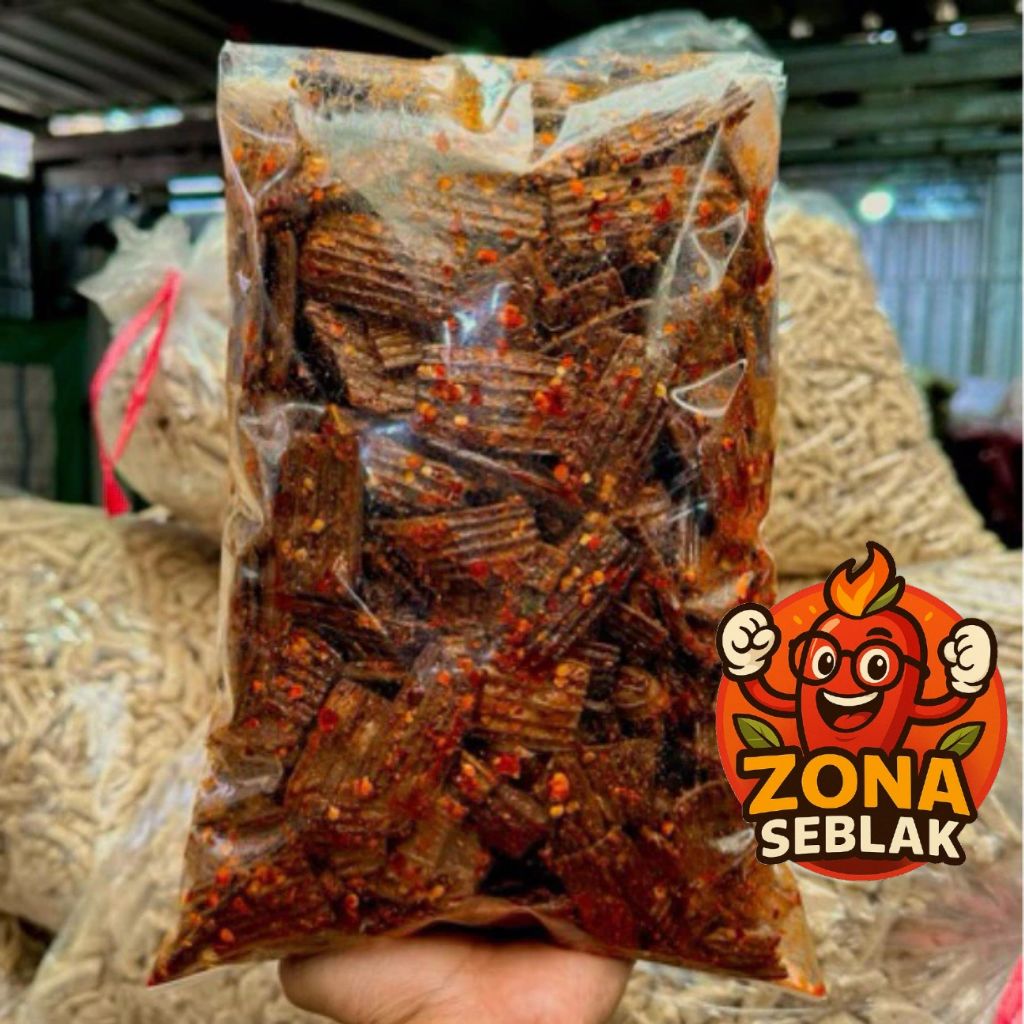 

Keripik Seblak Jengkol Pedas Dower 500 Gr Viral Mamin.Id Pedas zona seblak extra daun jeruk bumbu melimpah