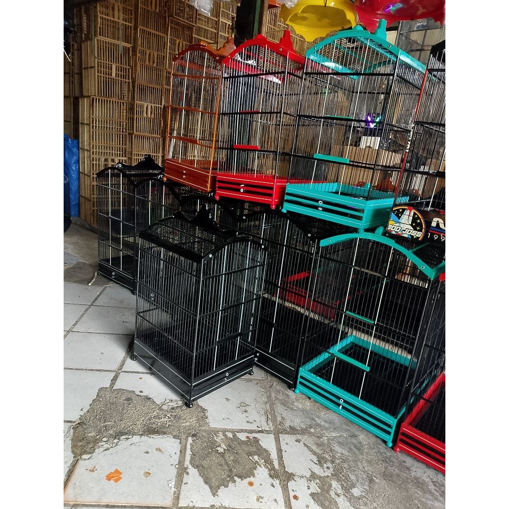 sangkar kandang kenari kotak no 2