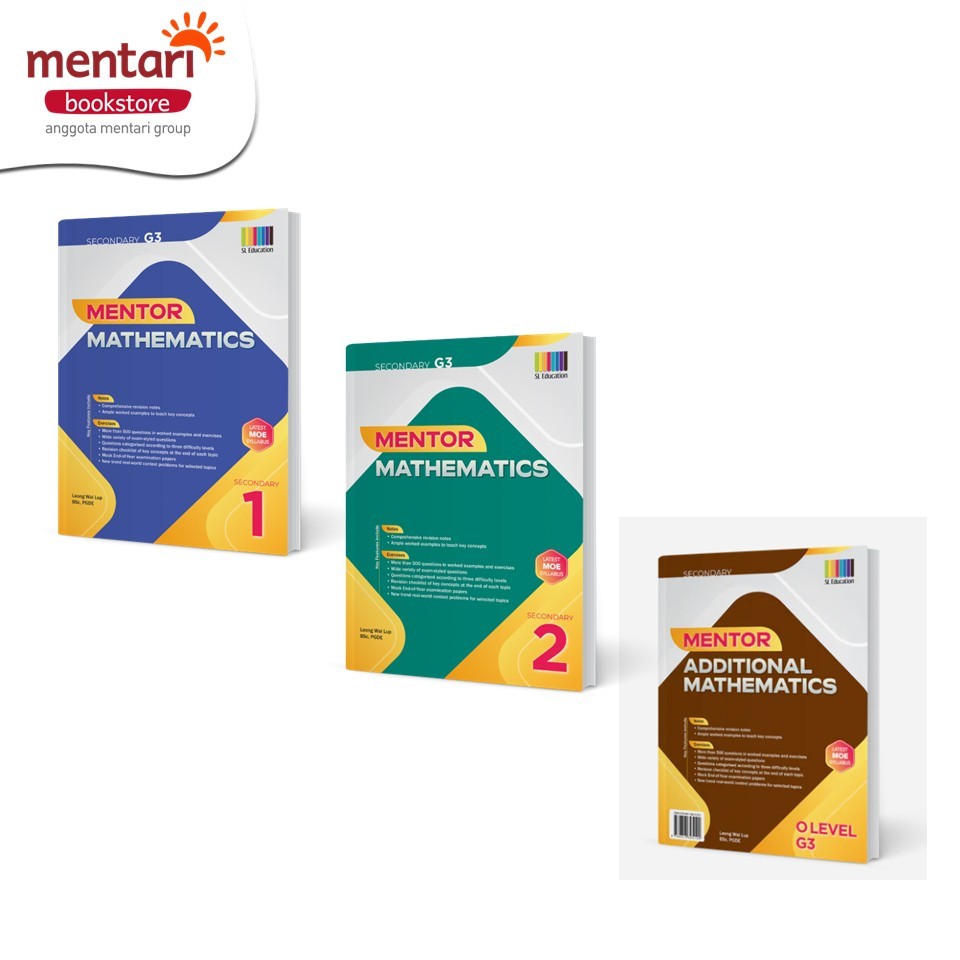Shinglee Education | Mentor Mathematics G3