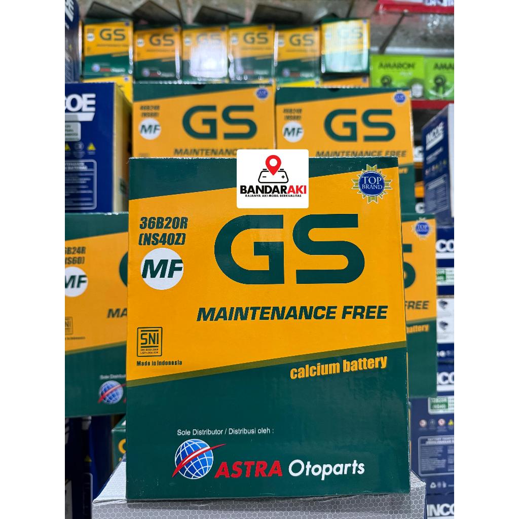 AKI GS KERING ASTRA NS40Z (R / L ) 35 AMPER  JAMINAN 100% ORIGINAL GS ASTRA