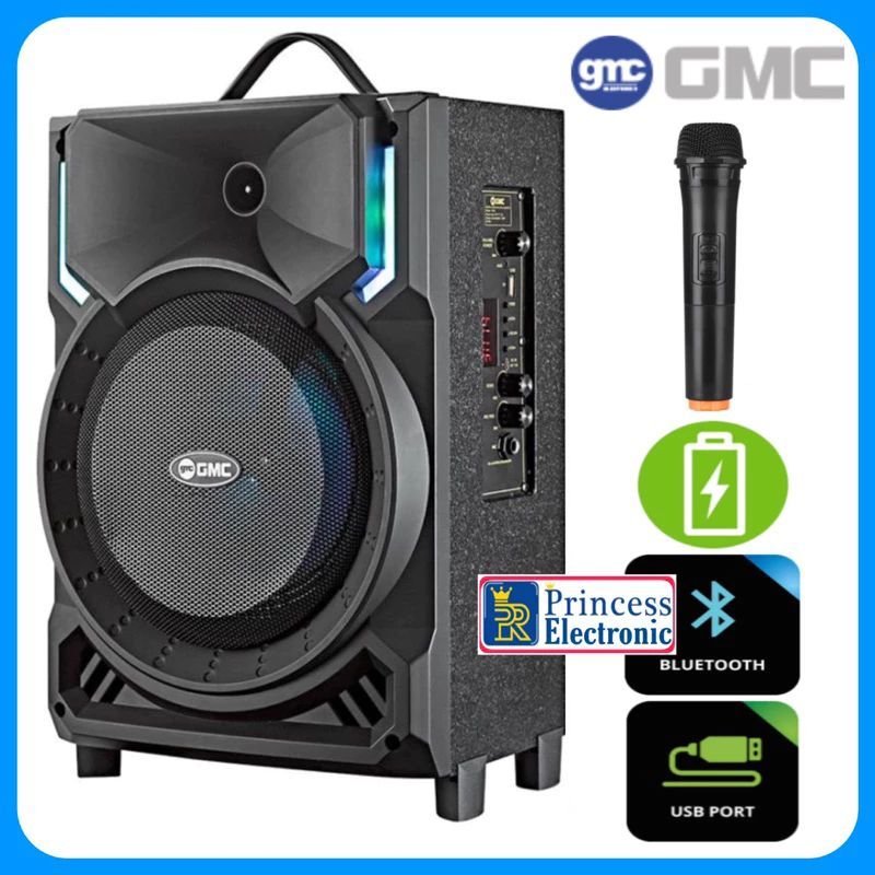Speaker GMC 897 H Bluetooth karaoke Charge