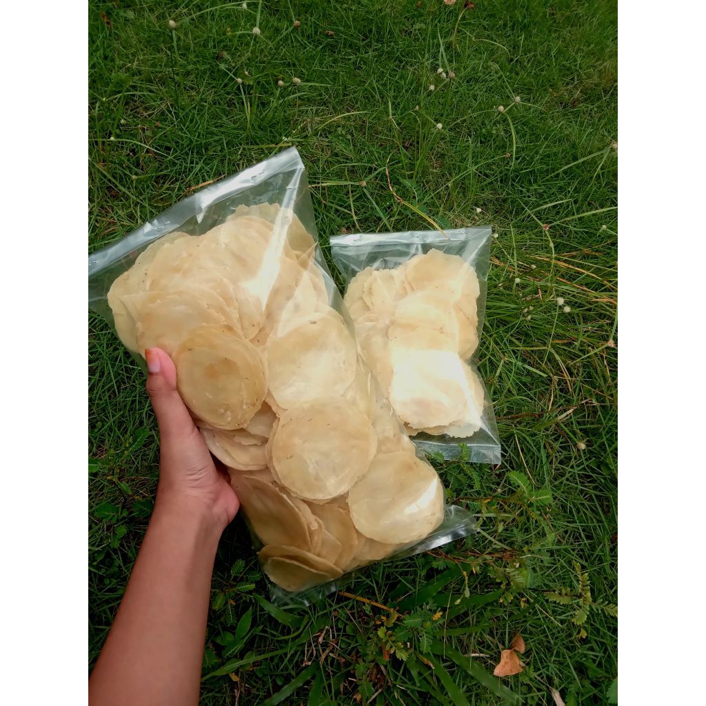 

Emping Melinjo mentah asli Limpung 100%