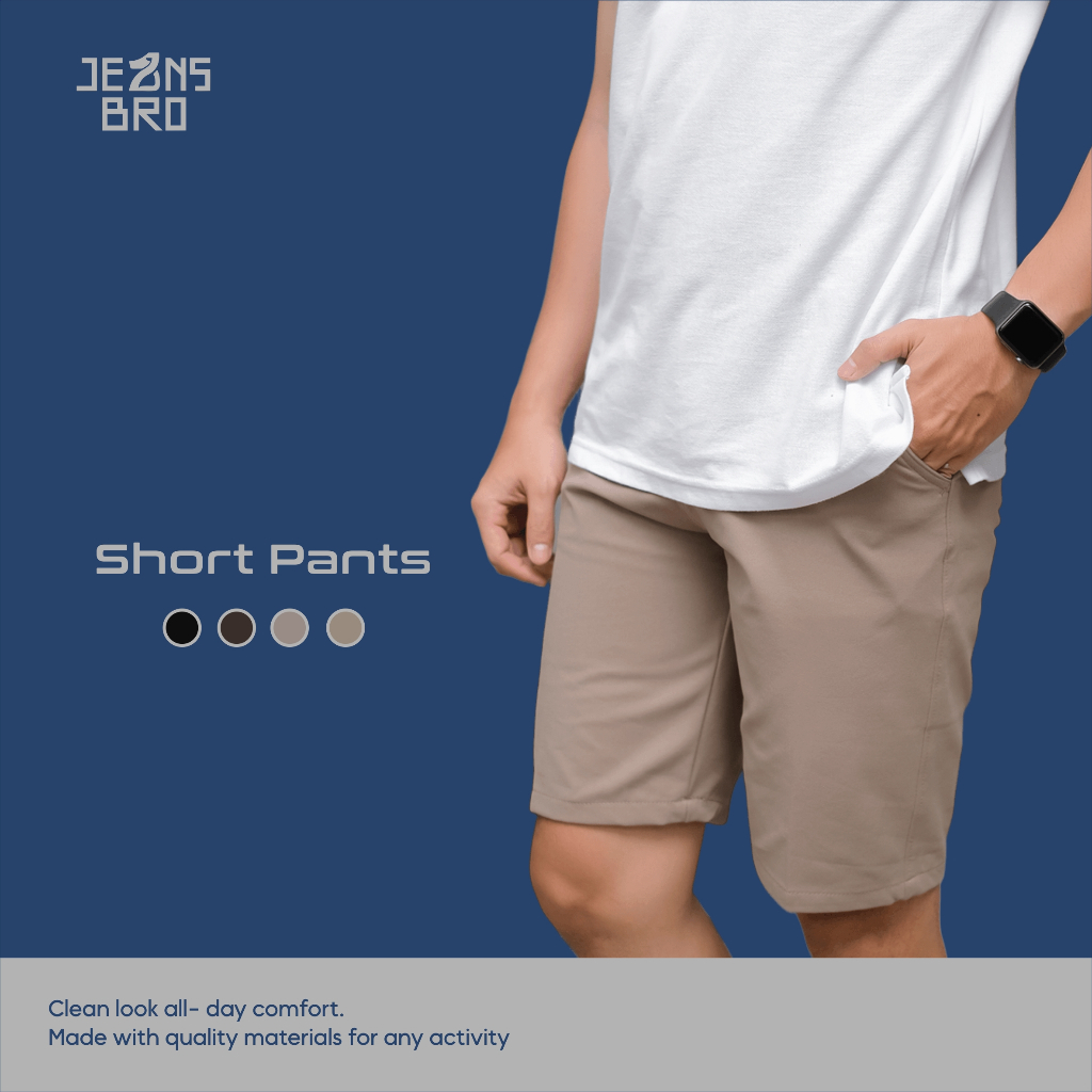 JEANSBRO - Celana Pendek Pria Chino, Short Pants Chino, Celana Chino Pendek Distro Terbaik Original