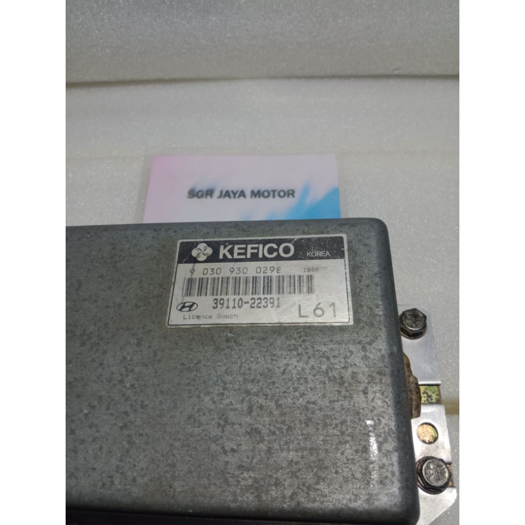 Unit Kontrol Elektronik Mobil Hyundai Elantra (ECU) KEFICO39110-22391