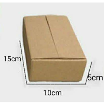 

Kardus packing Box Karton Polos 15x10x5 cm c flude 4mm BARU
