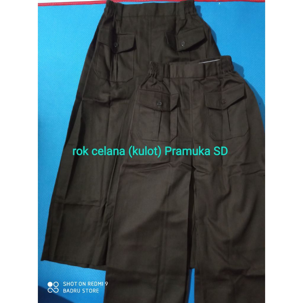 Rok kulot Pramuka/Rok celana Pramuka/Rok PDL Pramuka Putri
