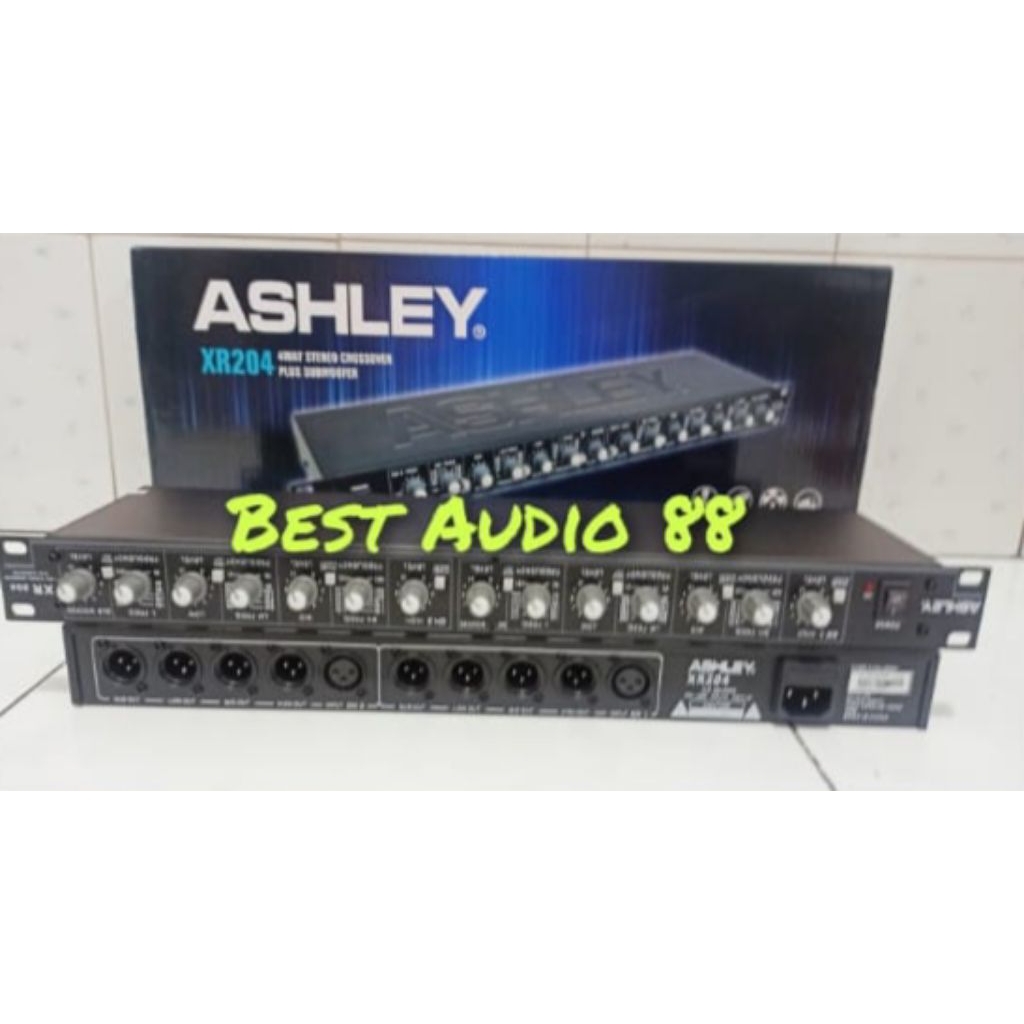 Crossover Ashley XR204  4 way stereo plus subwoofer