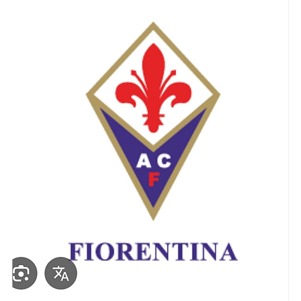 patch bordir Fiorentina / Emblem club Fiorentina / Logo Fiorentina Club Bagus dan Rapi