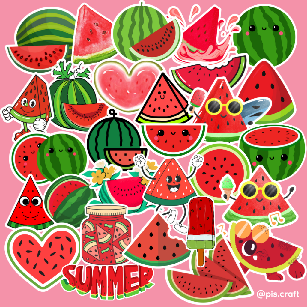 

STIKER DECORATION SCRAPBOOK SEMANGKA SERIES