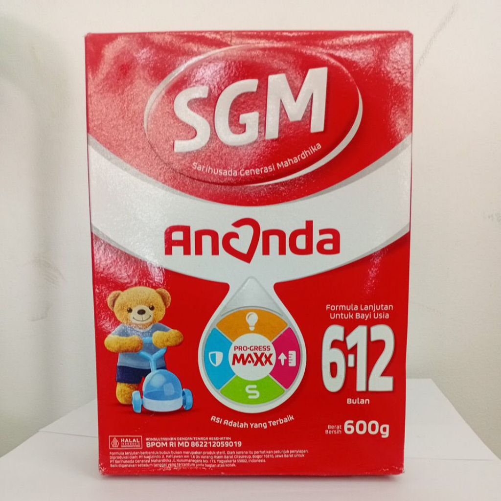 SGM ANANDA - SUSU BAYI 6-12 BULAN 600g