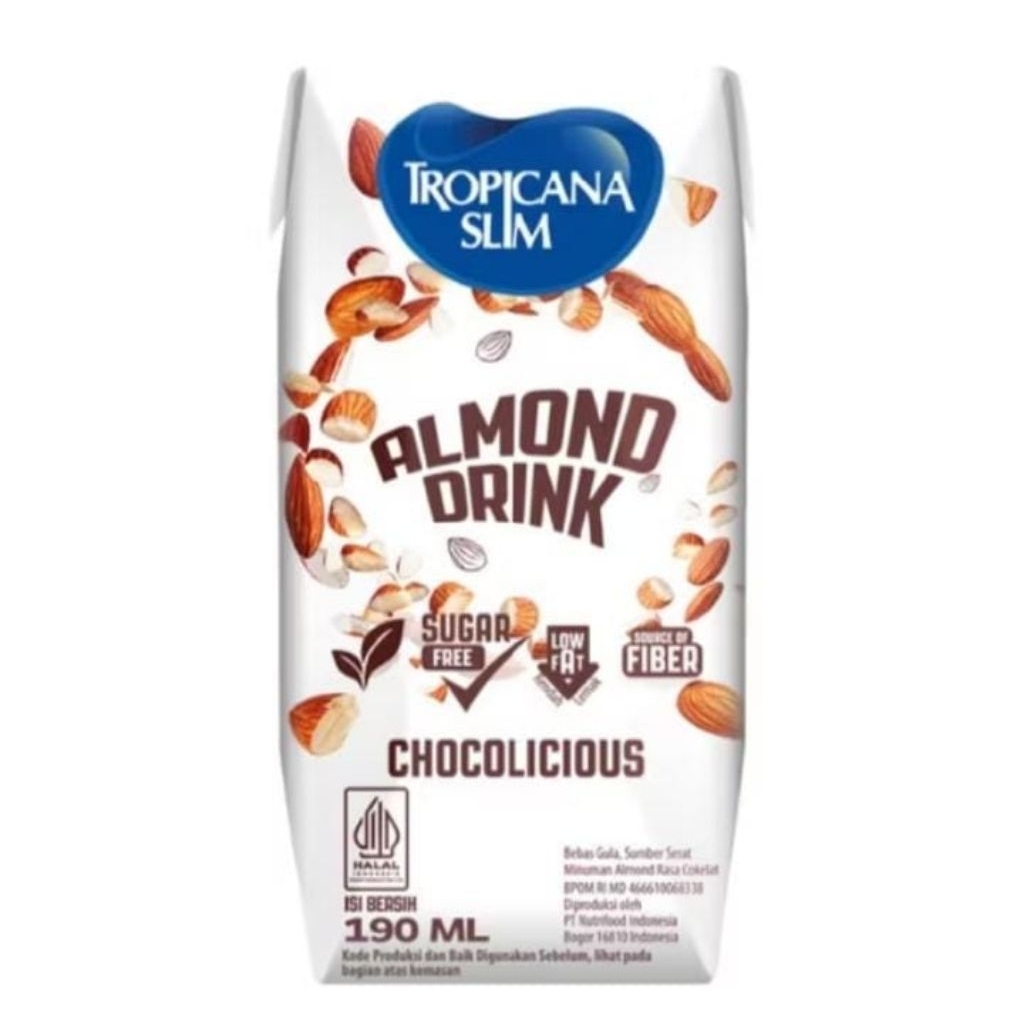 

Tropicana Slim Almond Drink Chocolicious Kotak 190ml