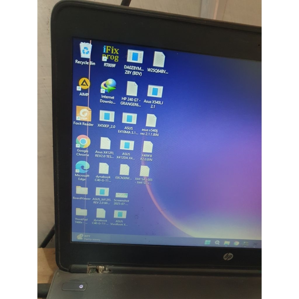 lcd 30pin 14inch copotan ori bawaan