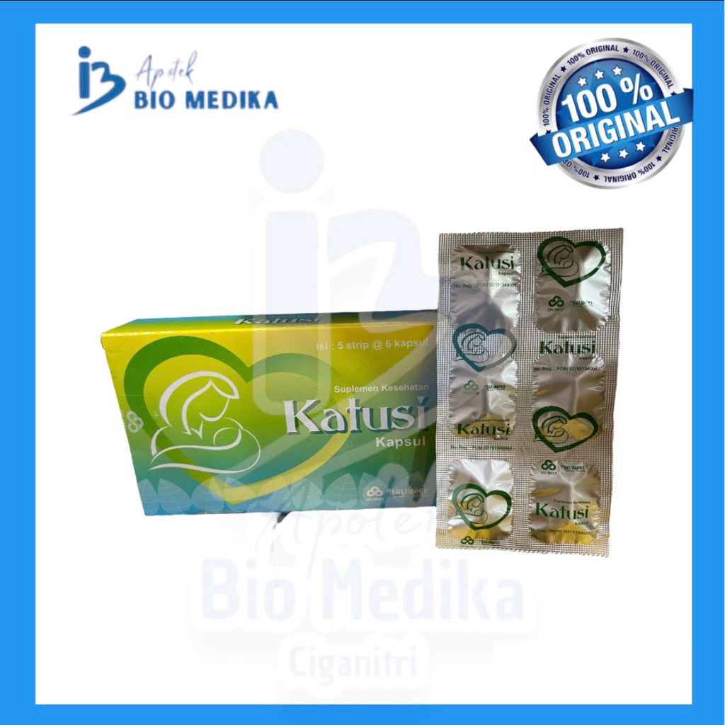 KATUSI ISI 6 KAPSUL - MELANCARKAN ASI