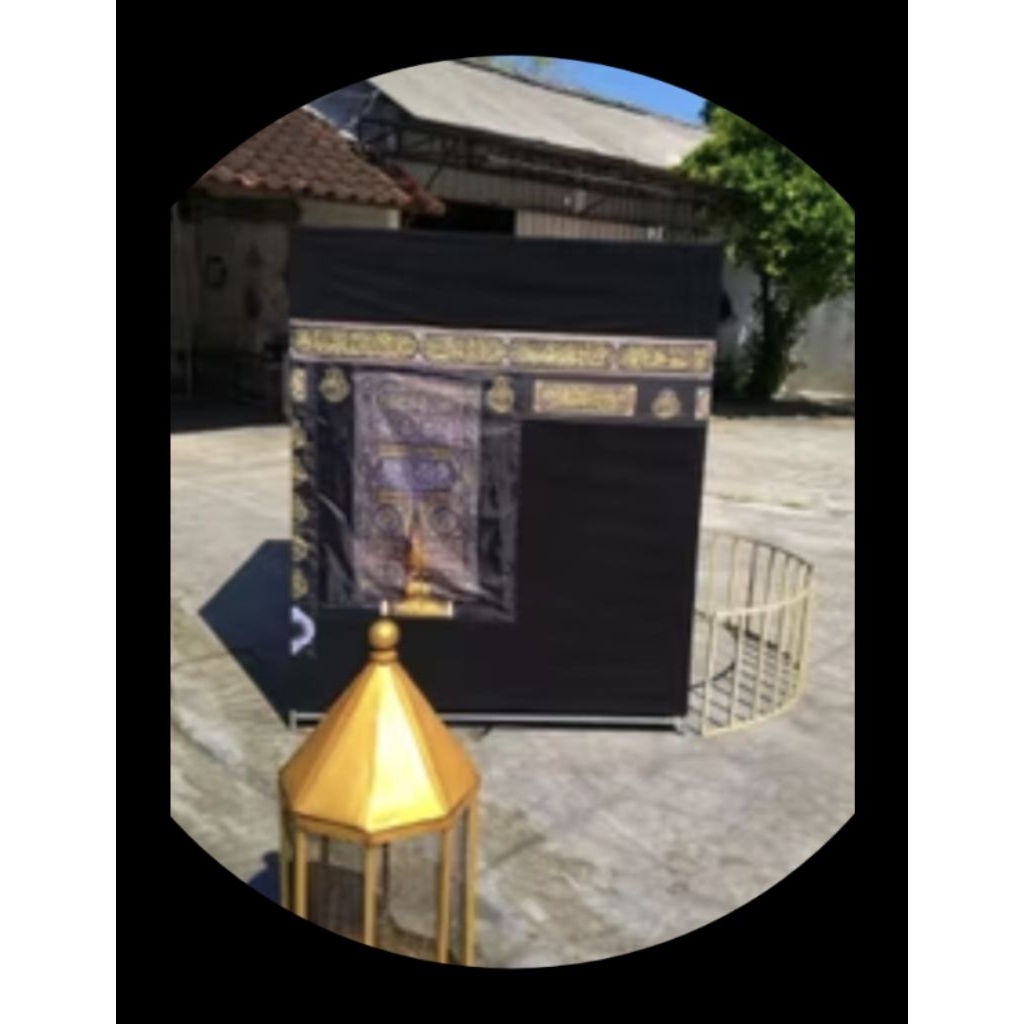 Miniatur ka'bah alat peraga haji umroh(MINI 1mx1mx1,5m)