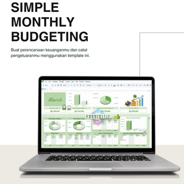 Template Monthly Budgeting | Budget Planner