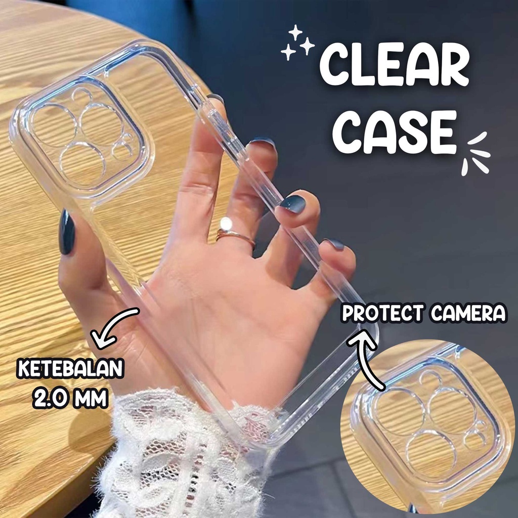 SoftCase Clear [ Samsung a7 2018 / samsung a8 2018 / samsung a70 ] Case Bening Airbag