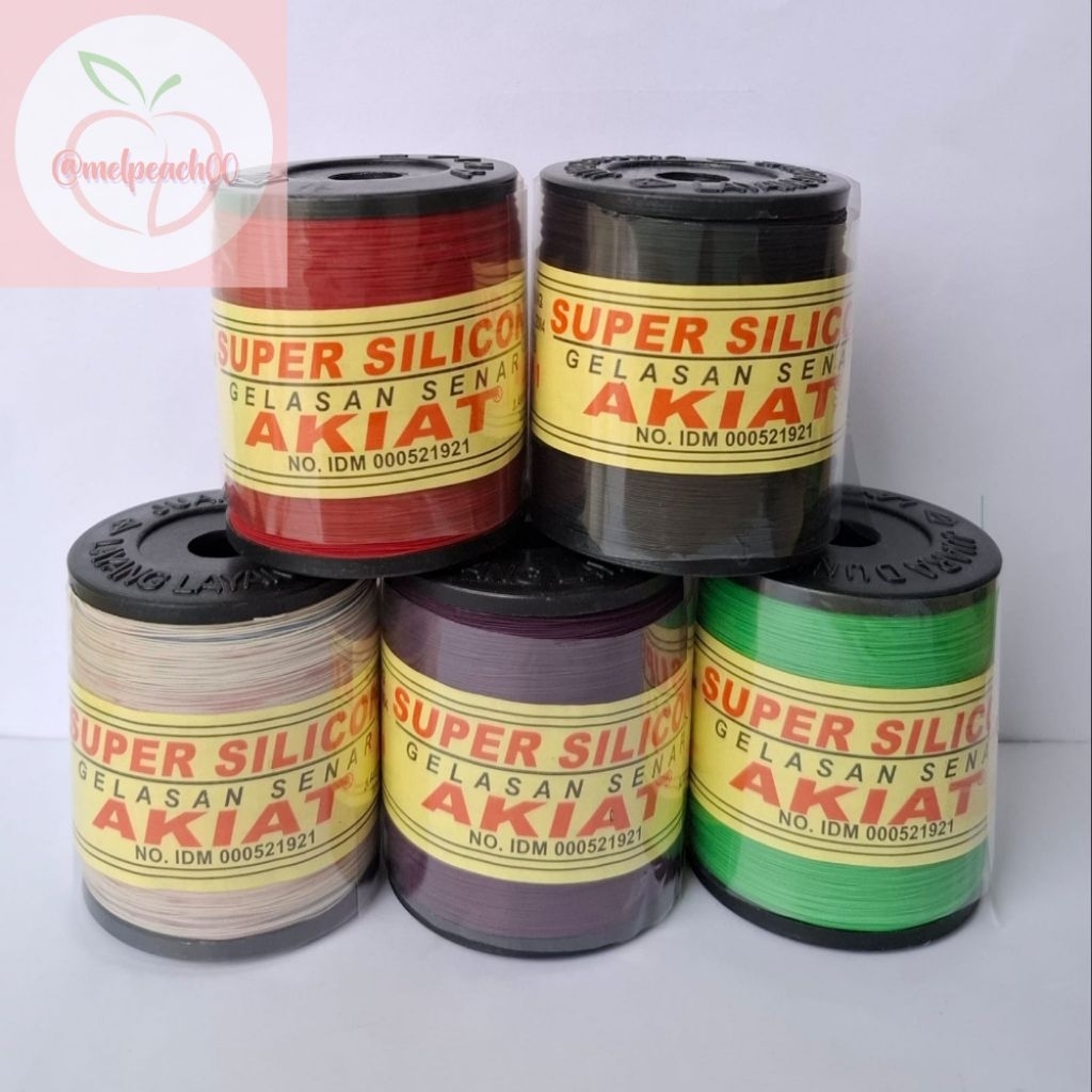 AKIAT Gelasan Juara Dunia Gelasan Senar Super Silicon Original