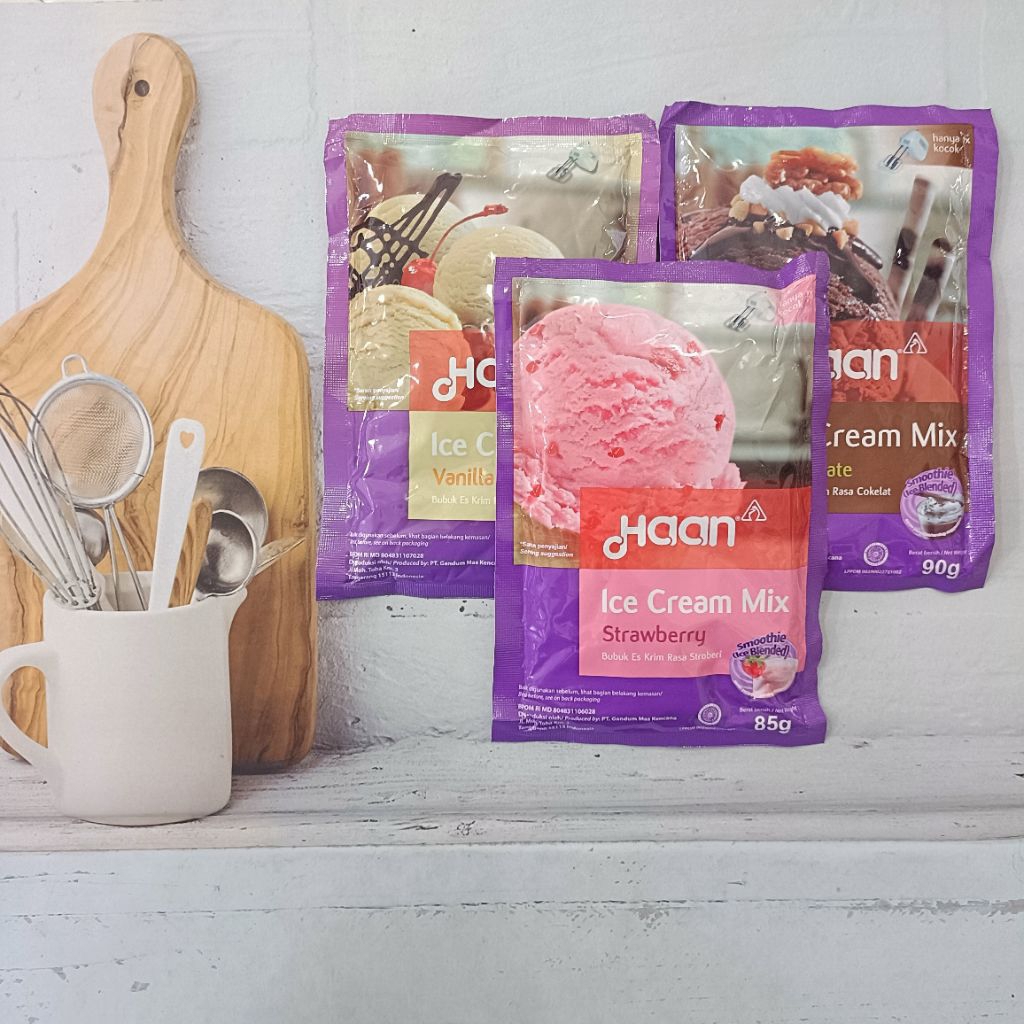 

HAAN PREMIX BUBUK ICE CREAM ( 85GR )