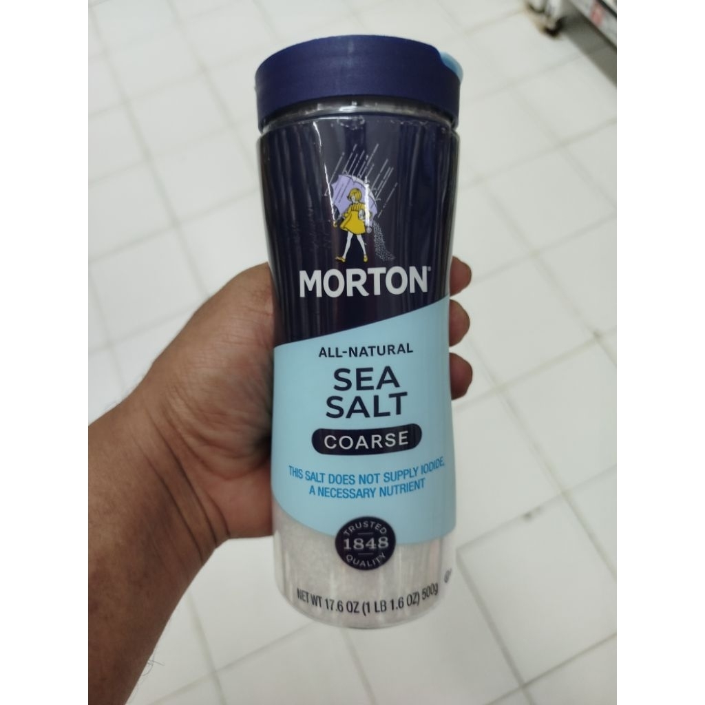 

MORTON COARSE SEA SALT 500 G
