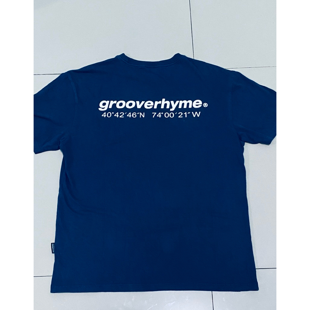 tshirt/kaos grooverhyme size M fit L