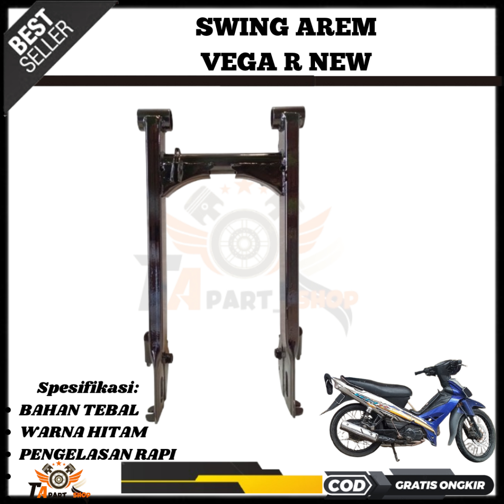 SWING ARM AREM FORK LENGAN AYUN SASIS BELAKANG VEGA R NEW