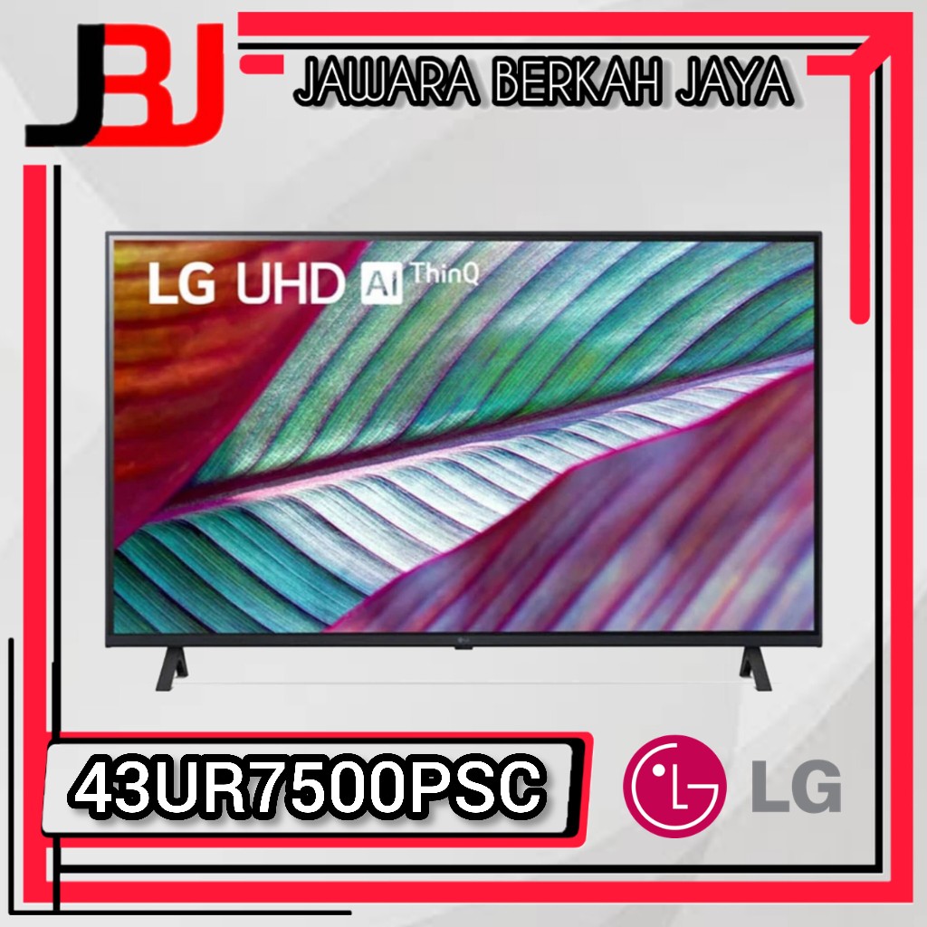 Smart TV LG 43 inch 4K UHD 43UR7500PSC TV Digital LG 43" 43UR7500