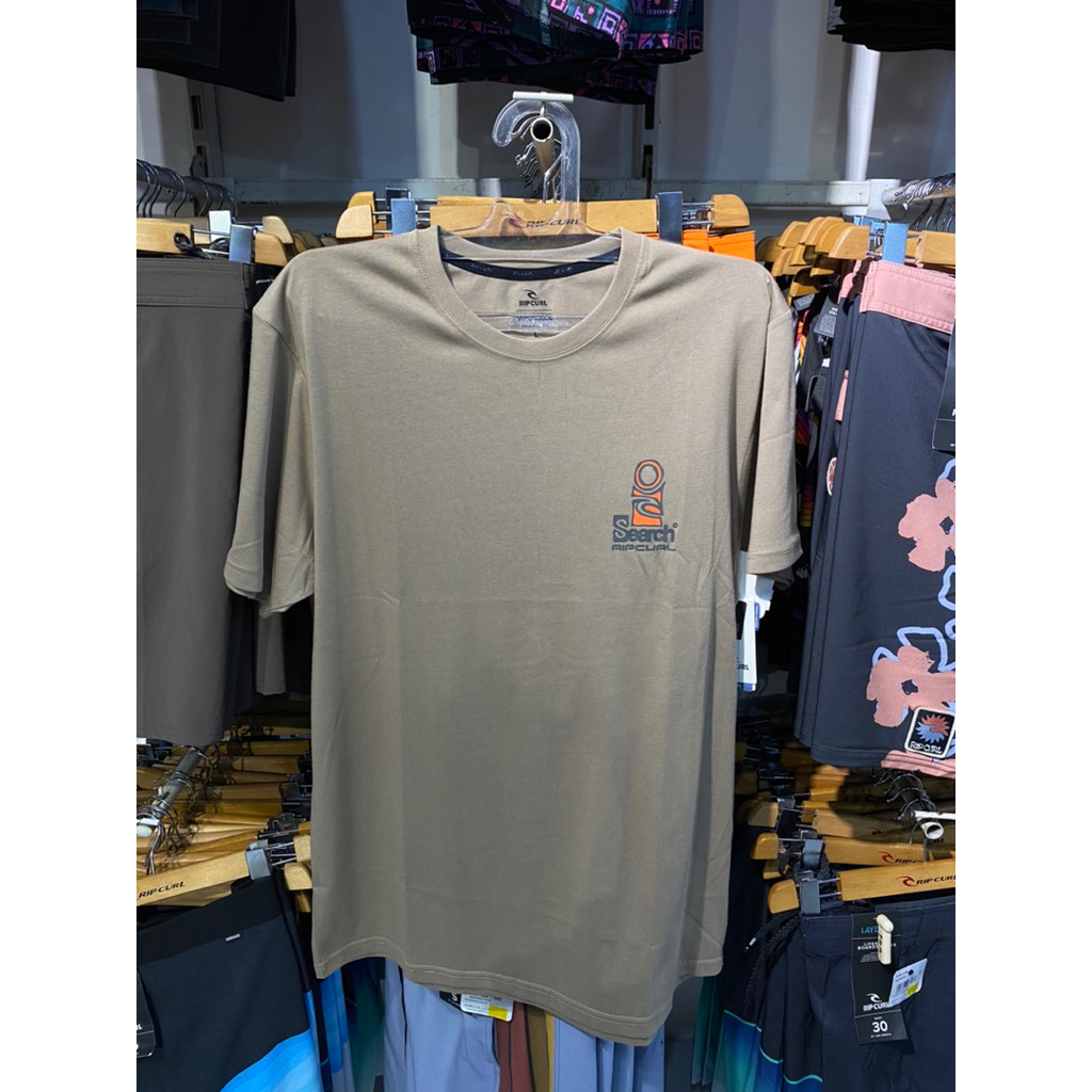 KAOS RIPCURL ORIGINAL 100% VAPOORCOL SEARCHSTACK TEE