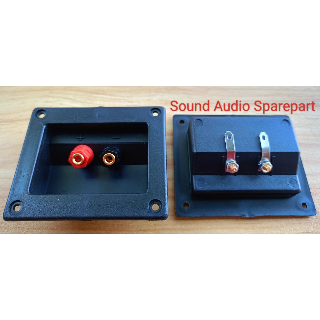 Terminal Speaker Kotak + Bunding post / Terminal Box Speaker Kotak / Terminal Box Speaker