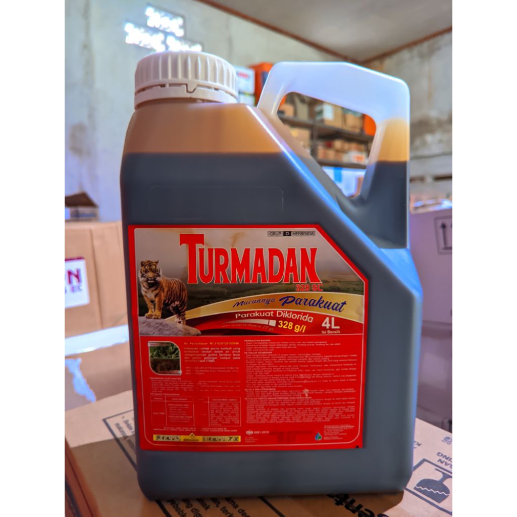 HERBISIDA TURMADAN 328 SL (4 LITER) - RACUN RUMPUT KONTAK