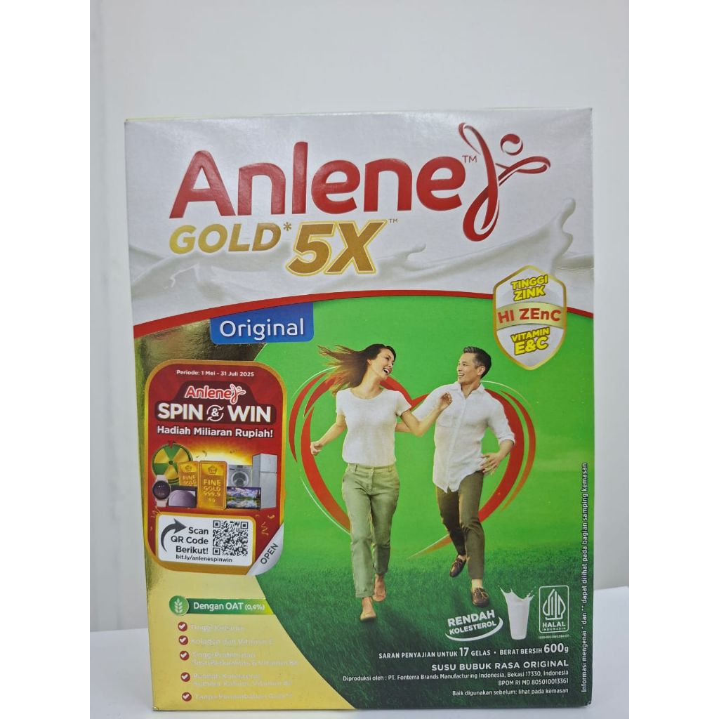 

Anlene Gold 5X - Susu bubuk Original 600g