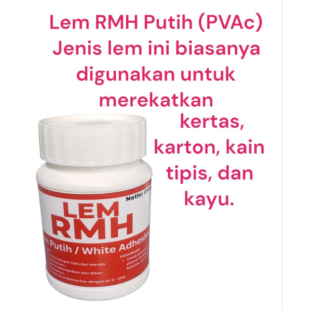 

LEM PUTIH 250 GRAM LEM FOX