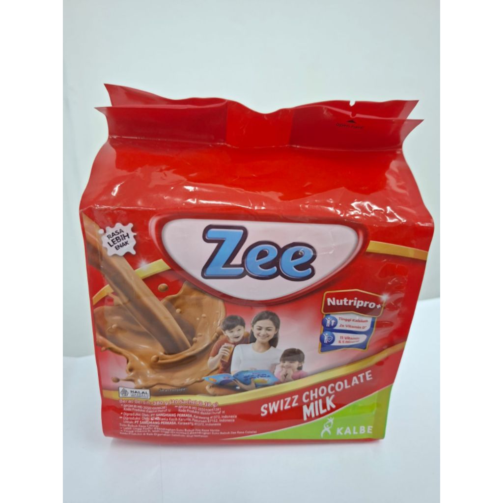 

Zee - Susu bubuk bag rasa coklat 380g