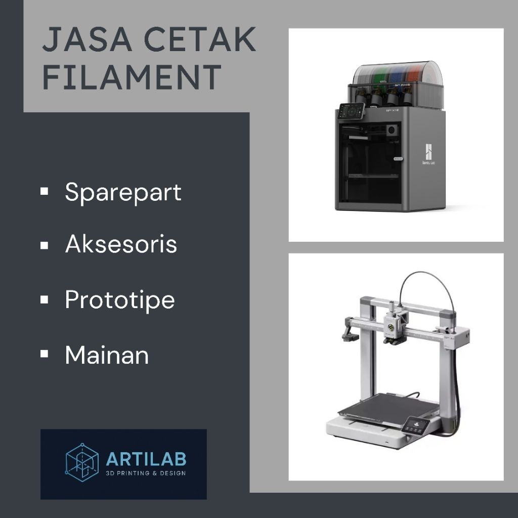 JASA CETAK 3D PRINTER FILAMENT/FDM