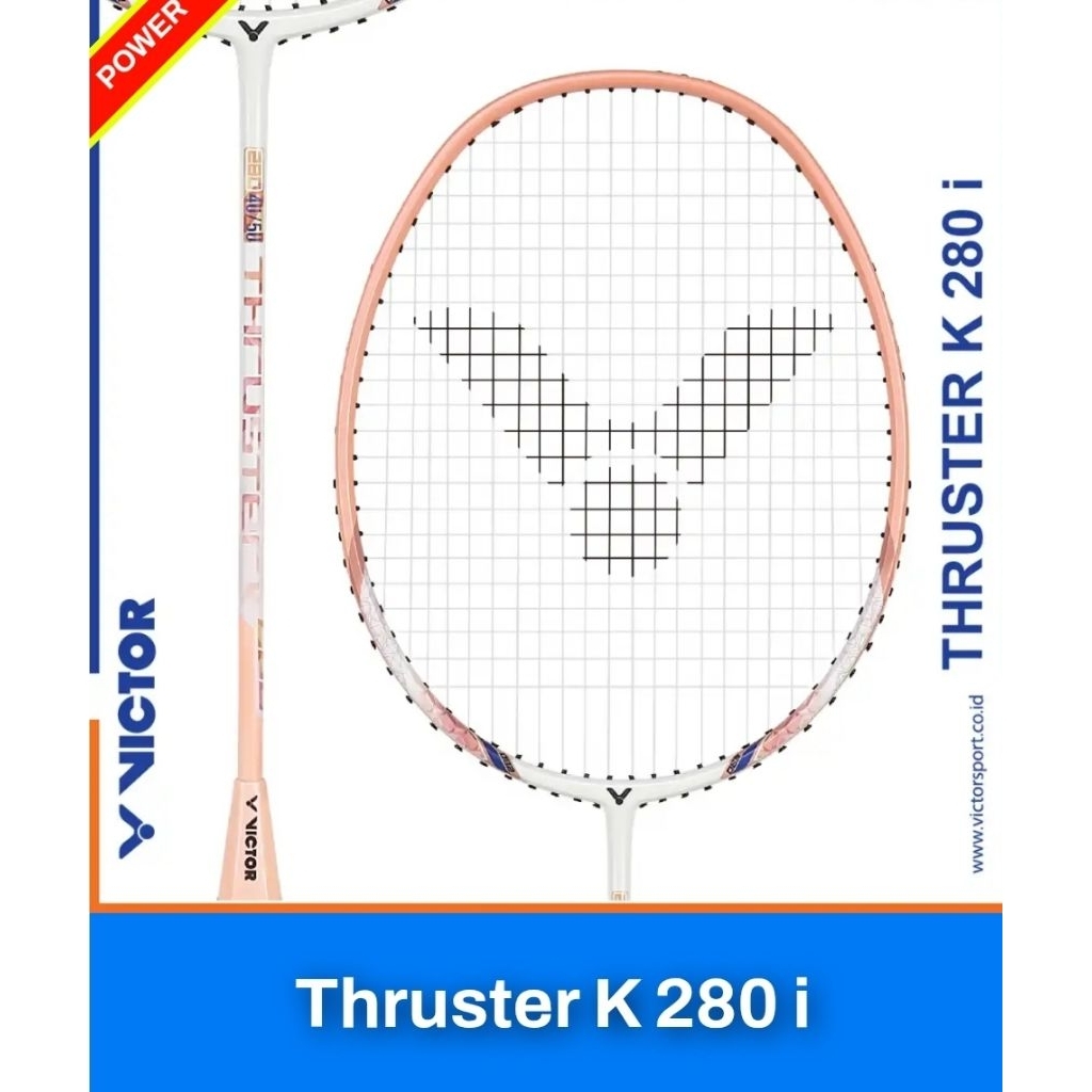 RAKET VICTOR THRUSTER K 280 Free Senar