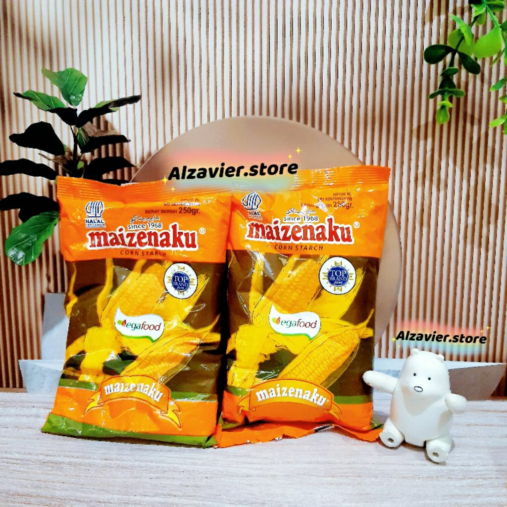 

Tepung Jagung Maizena isi 1kg 250gr x 4 atau 500gr x 2 premium quality halal corn starch kuker murah tepung kue kering halal termurah promo