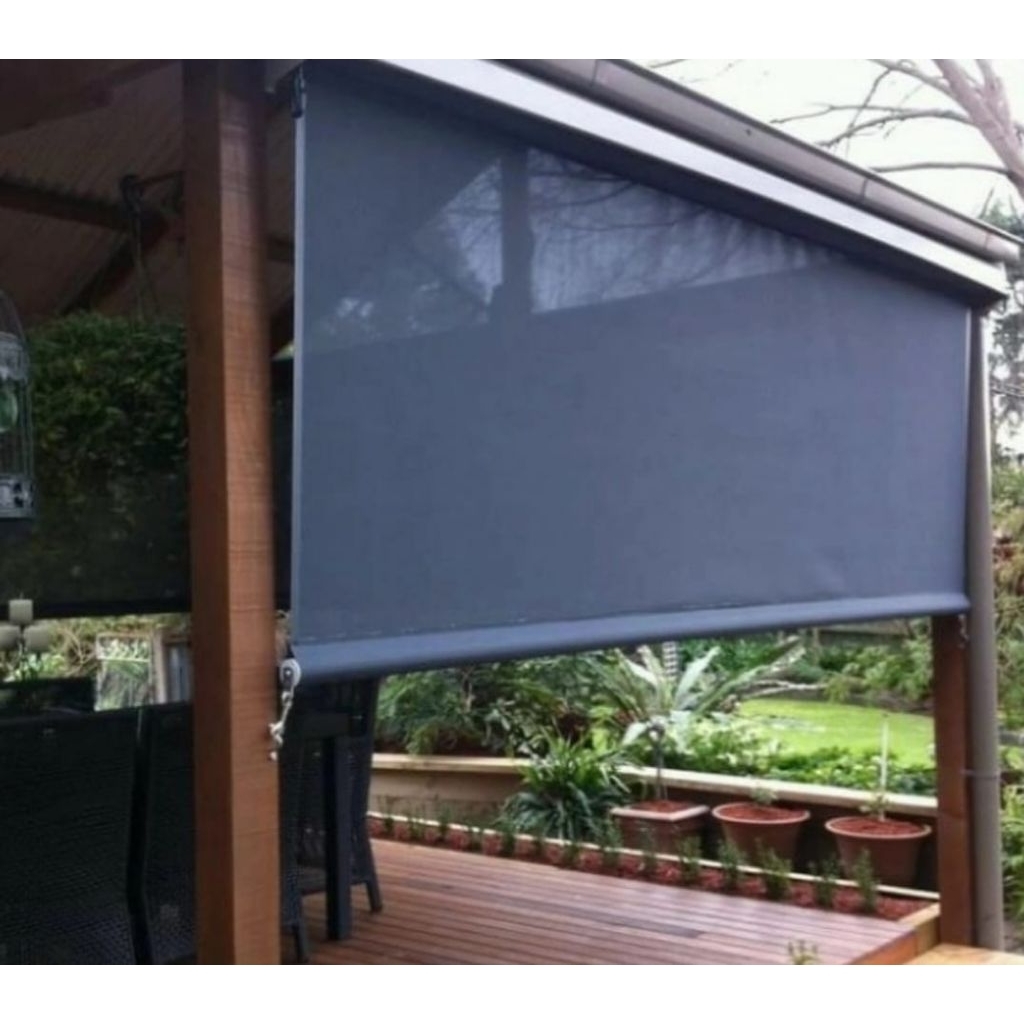 roller blind outdoor tirai gulung
