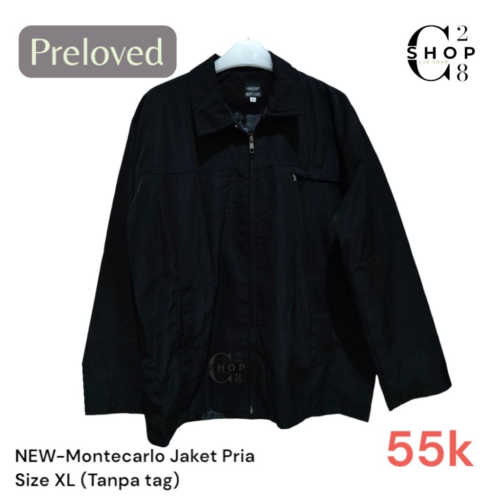 PRELOVED NEW-MONTE CARLO Jaket Pria Size XL (Tanpa tag)