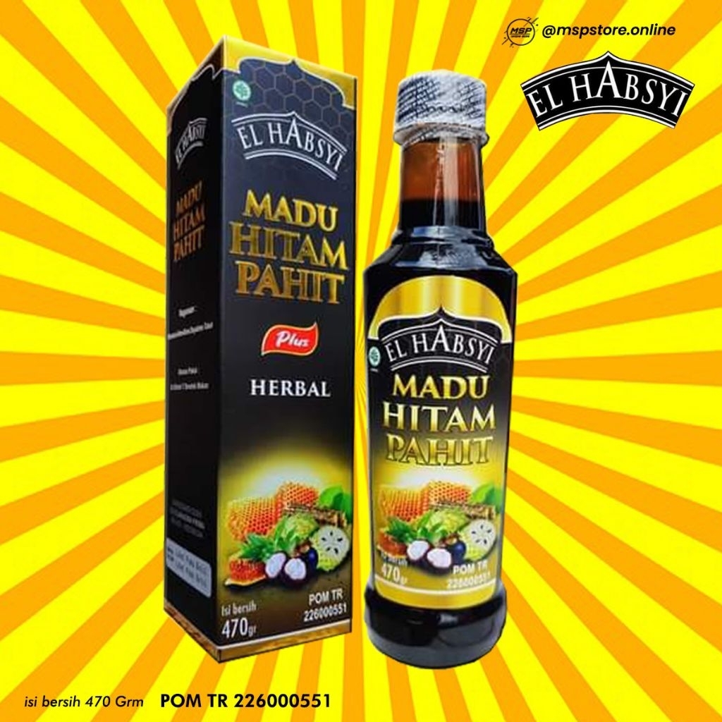 

El habsyi madu hitam pahit original